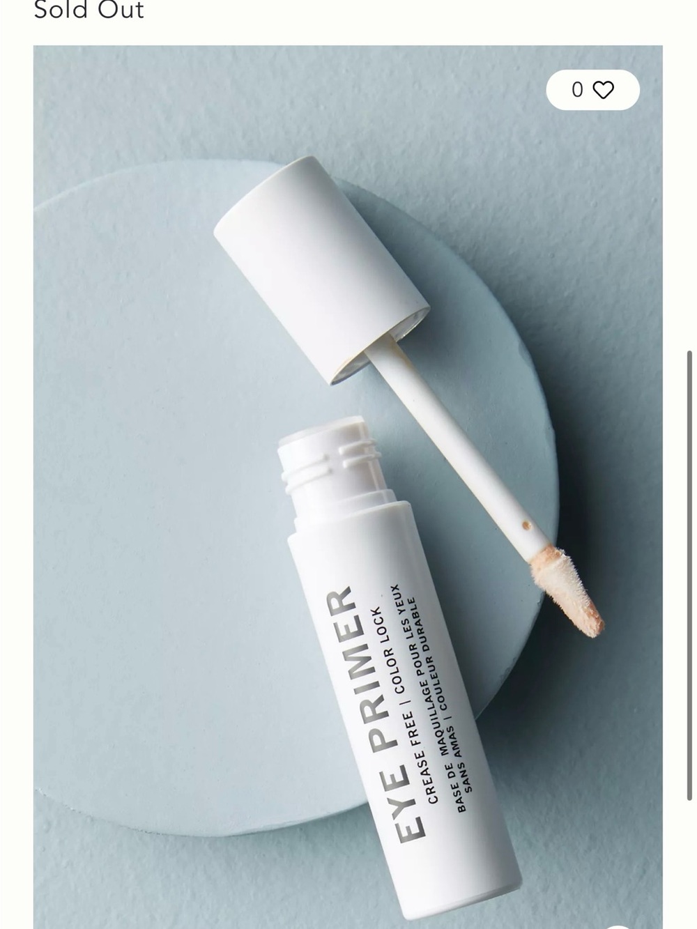 Heir Atelier Eye Primer Crease Free Color Lock 3.8g New in Box